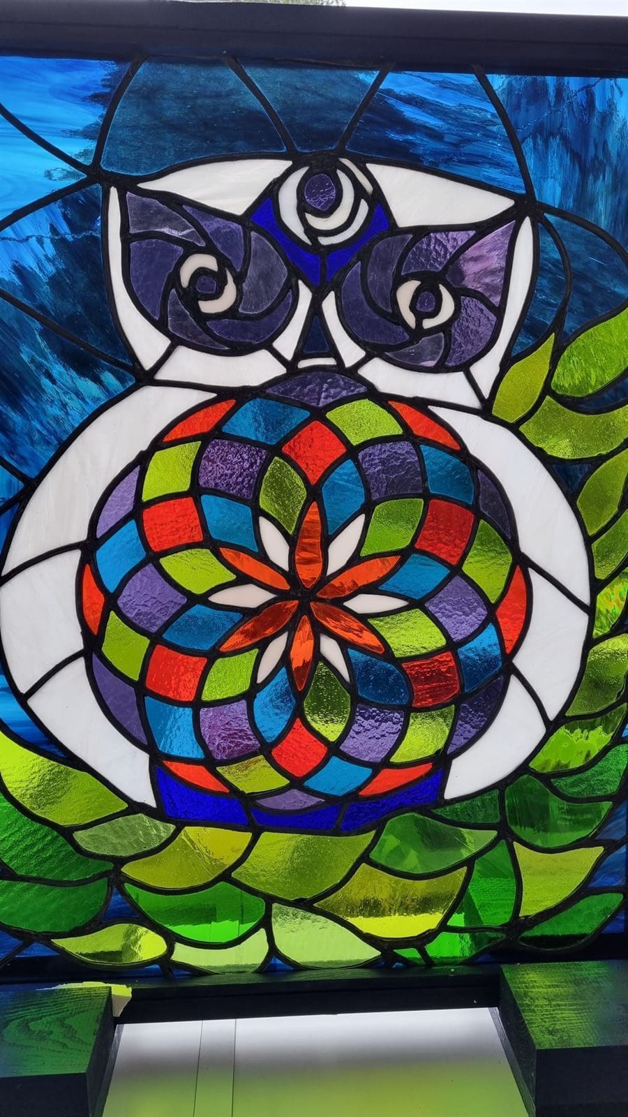 Owl Wisdom - Sabiduría del Búho (Sold) - Imagen 1